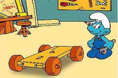 Смурфик Собирает Машину - The Smurfs Handys Car